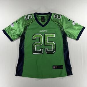 Nike NFL Seattle Seahawks Jersey Women Sz Small Color Rush #25 Richard Sherman